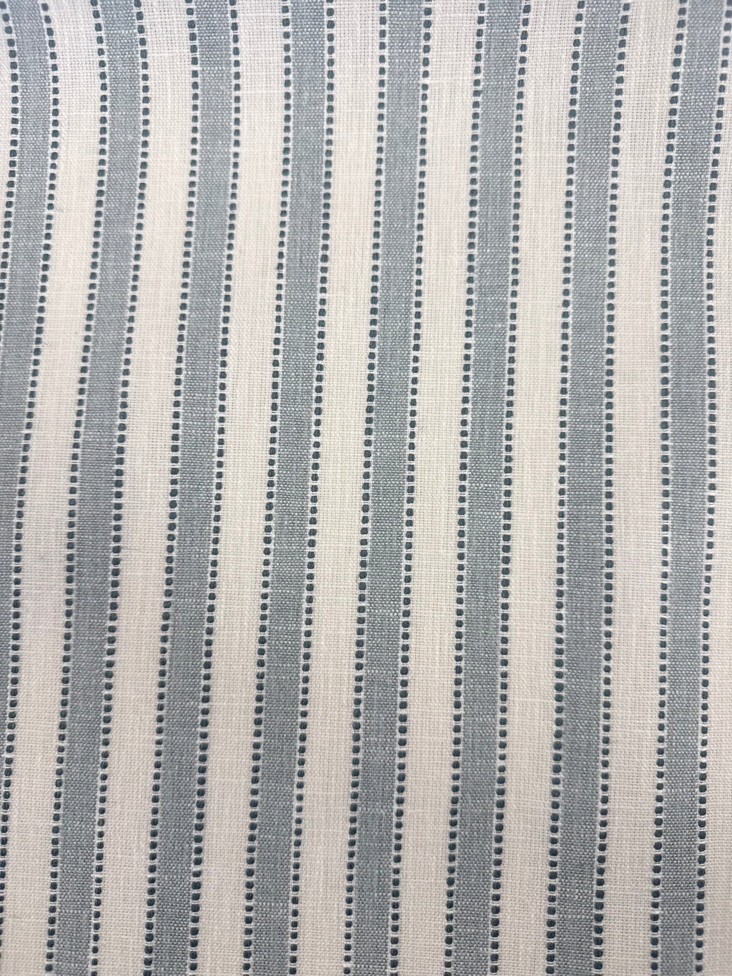 Pindler & Pindler Beasley Chambray Fabric, blue stripe, 2.5 yards, $90