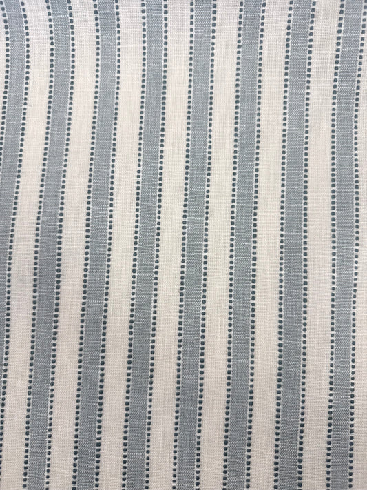 Pindler & Pindler Beasley Chambray Fabric, blue stripe, 2.5 yards, $90