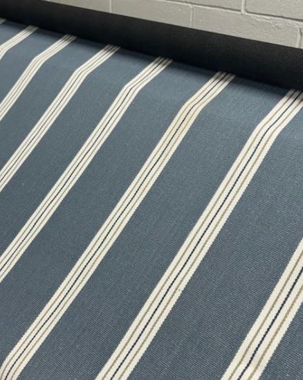 Blue And Tan Stripe