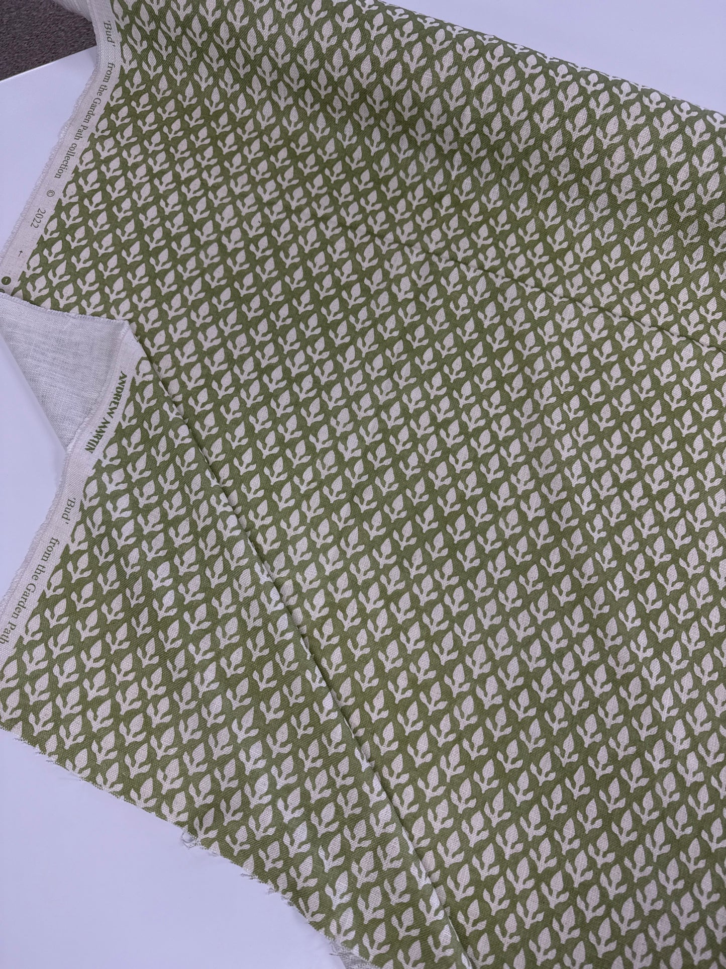 Andrew Martin, Bud, green, by the yard