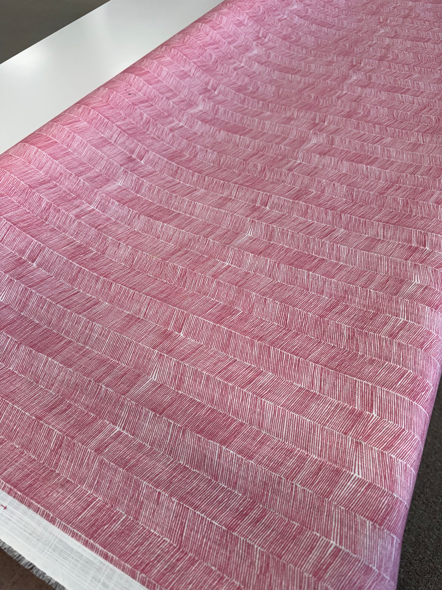 Andrew Martin, indoor outdoor, delta, pink, 2.4 yards