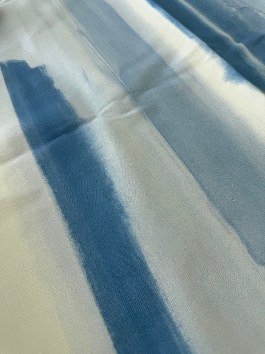 Schumacher Watercolor Blue 1 Yard