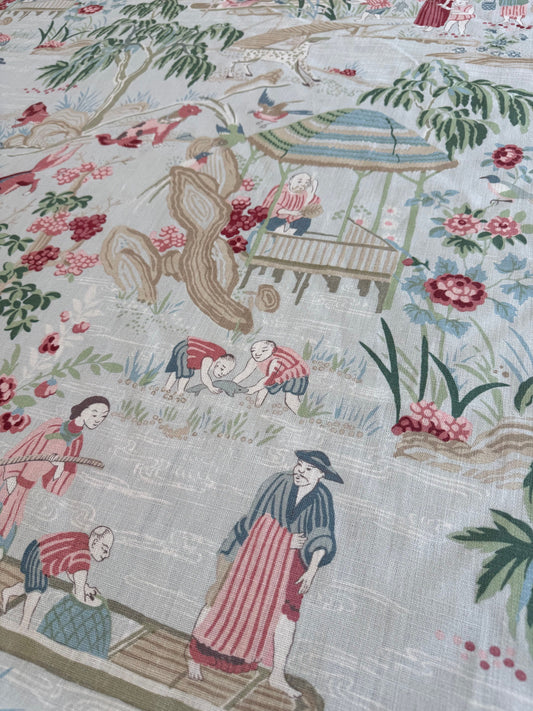 Schumacher Yangtze River Aqua 1.5 Yards