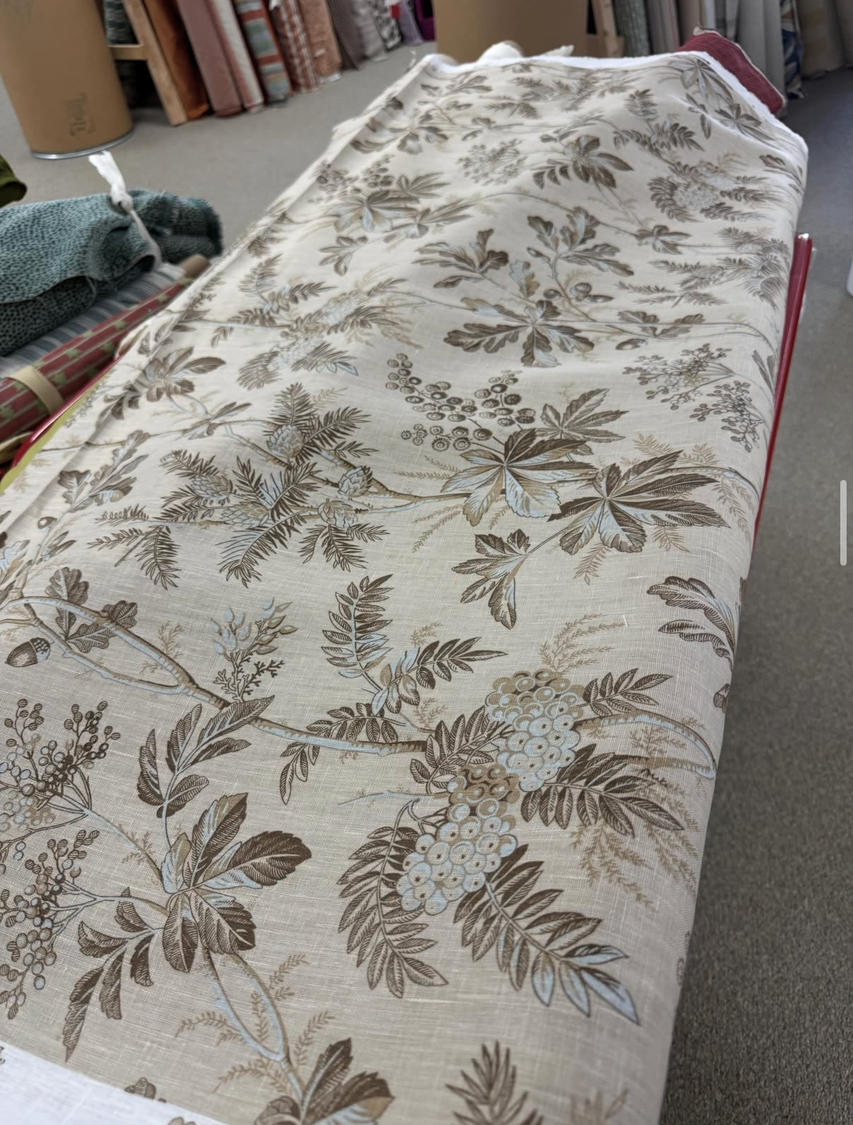 Schumacher, Brantwood Wine, 2.25 Yards All