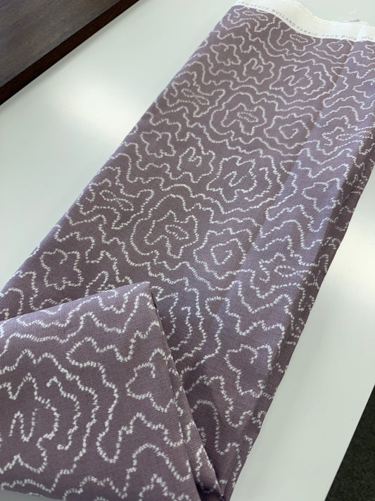 Martyn Lawrence, faux bios, purple, 1.1 yards