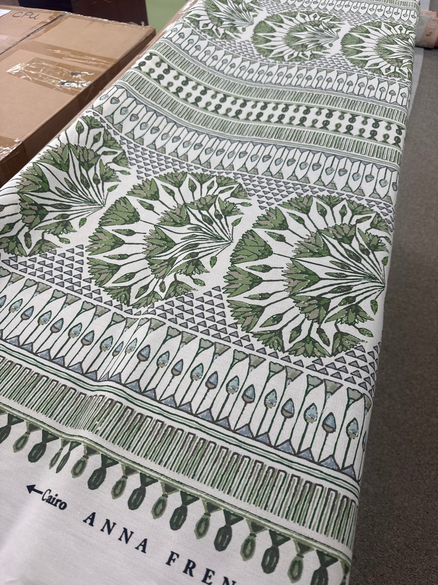 Anna French, Cairo, 1 yard