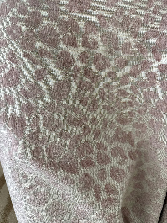 Pink animal print, by the yard