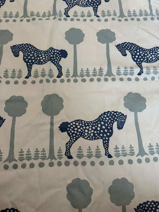 Schumacher polka dot pony 1 yard