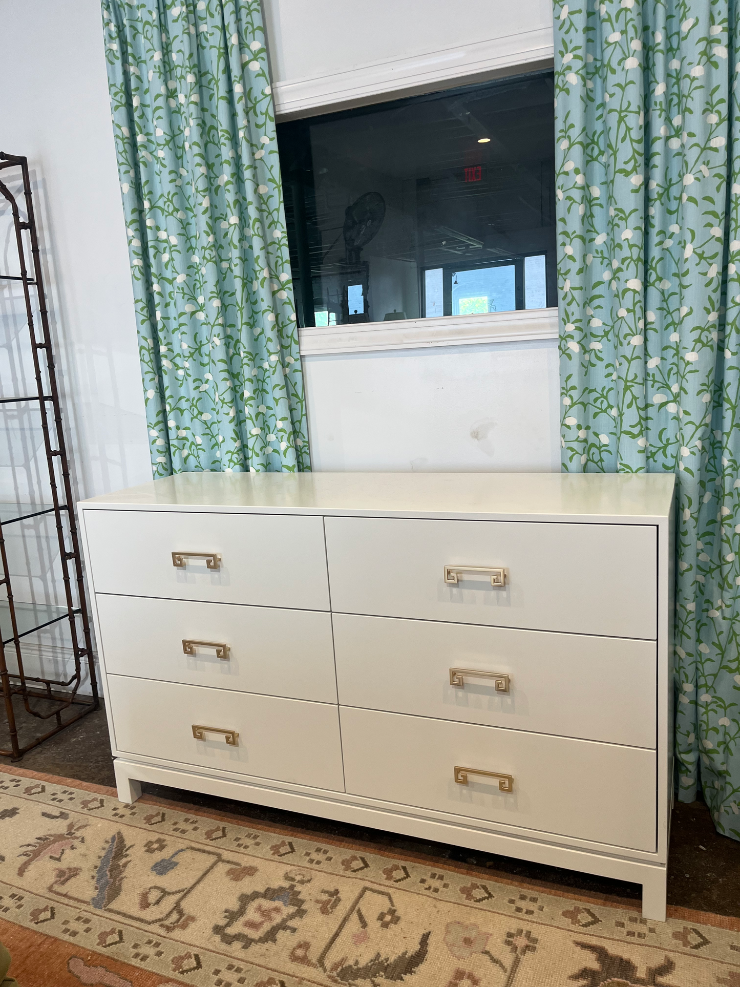 Custom Dresser Painted White