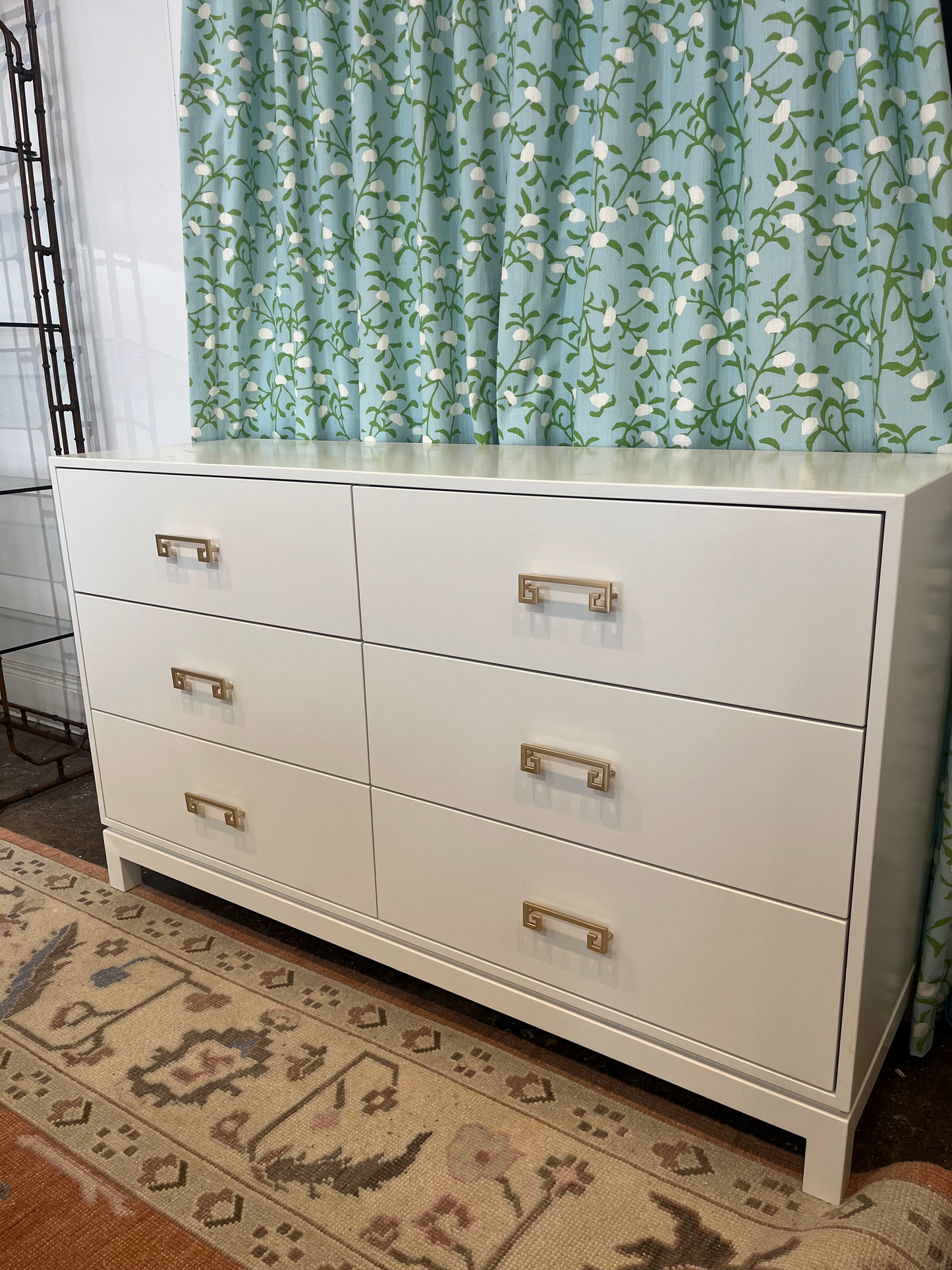 Custom Dresser Painted White